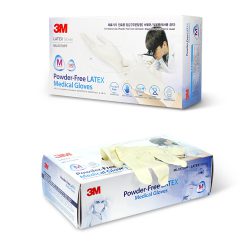 3M 라텍스 글로브 MLX570PF