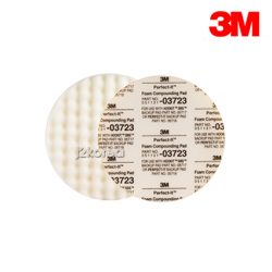 3M 광택 스폰지 패드 8인치 PN 3723 (초벌용 엠보싱)