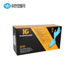 크린가드 G10 니트릴 글로브 57373 유한킴벌리 합성고무 작업용장갑