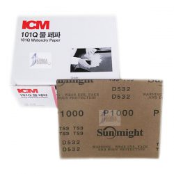 ICM 101Q 수페파 (물페파) 종이사포<BR>115mm x 140mm 연마지 빼빠 (300장)